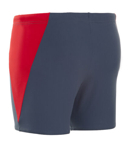BOY'S Incontinence SHORTIES IN Slate/Red